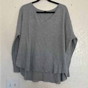 Wild fable waffle knit long sleeve top